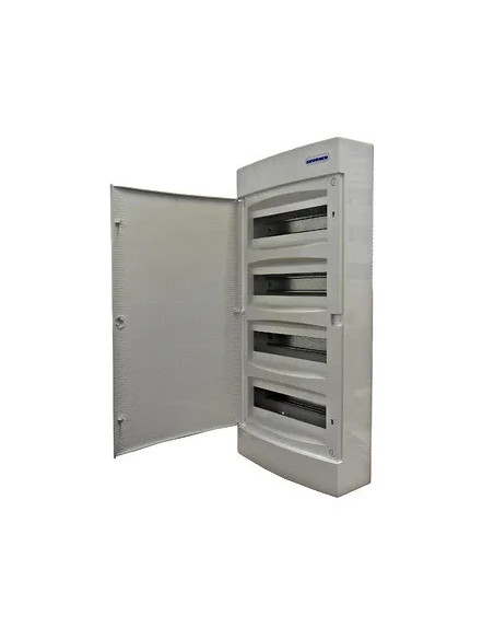 Tablou electric 4 rânduri, 48 module, alb mat - aparatajelectric.ro