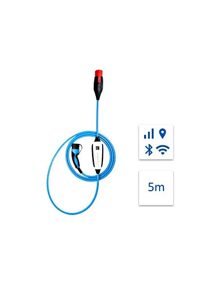 Încărcător mobil 5m, Tip2, 22kW, GSM, GPS, wifi, bluetooth