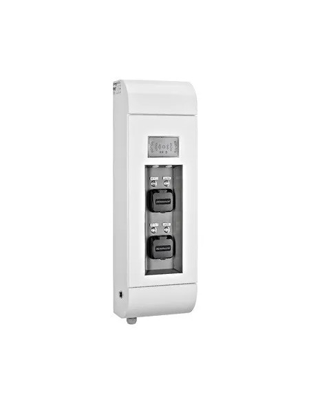 i-CHARGE PUBLIC Wall 2, 2x Type2 22kW load balancing, RFID