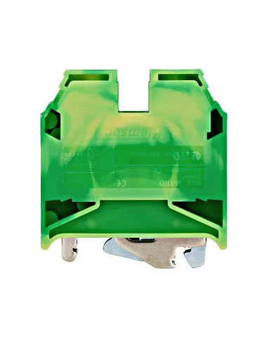 Clemă de împământare tip AVK 35 T, galb/verde, 16-35 mm²