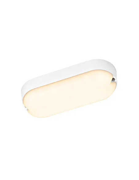 OVALIS LED 5W 3000K 500lm, opal IP65 opal, alb