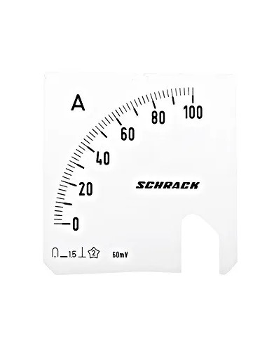 Scală 100A DC 72*72mm Schrack - aparatajelectric.ro