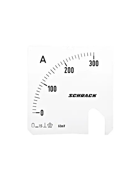 Scală 72*72mm, 300A DC - Schrack | aparatajelectric.ro