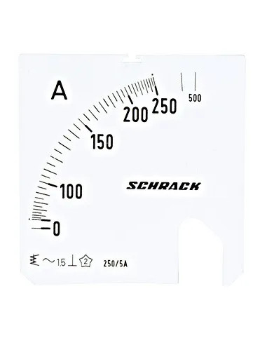 Scală Schrack 72*72mm 250/500/5A AC - aparatajelectric.ro