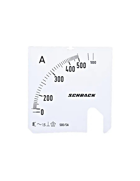 Scală Schrack 72*72mm 500/1000/5A AC - aparatajelectric.ro