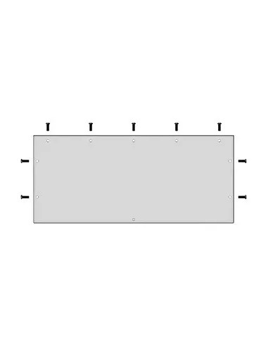 Placă de trecere plină tip J L500 A200mm - aparatajelectric.ro