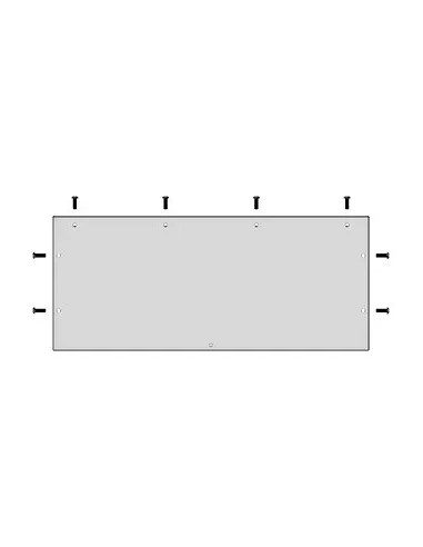 Placă de trecere plină L520 A200mm - Schrack | aparatajelectric.ro