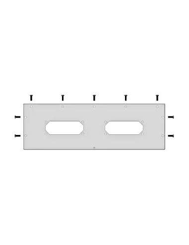 Flanșă adaptare WSA tip M, 2 deschideri - aparatajelectric.ro